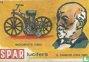Motorfiets (1885) - G. Daimler (1834-1900)