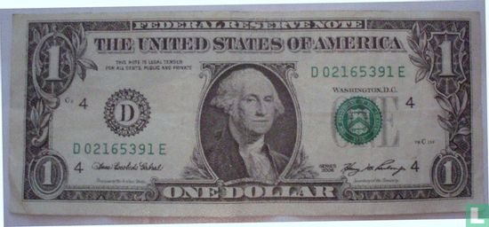 Dollar des États-Unis 1 2006 D - Image 1