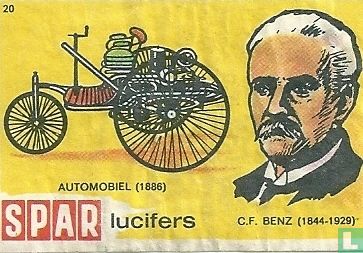Automobiel (1886) - C.F. Benz (1844-1929)