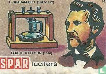 Eerste telefoon (1876) - A. Graham Bell (1847-1922)