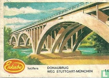 Donaubrug weg Stuttgart-München