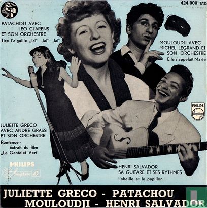 Juliette Gréco - Patachou - Mouloudji - Henri Salvador - Image 1