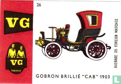 Gobron Brillé "cab" 1903