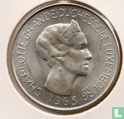 Luxemburg 100 Franc 1963 - Bild 1