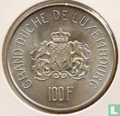 Luxemburg 100 Franc 1963 - Bild 2