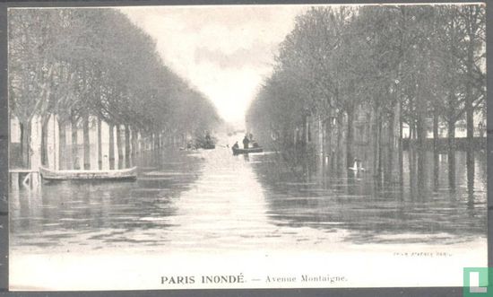 Paris Inonde, Avenue Montaigne
