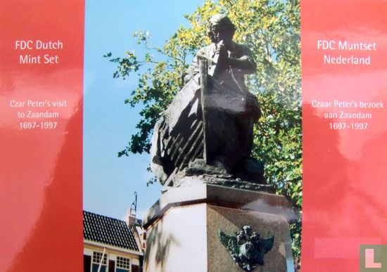 Nederland jaarset 1997 "300 years Czar Peter's visit to Zaandam" - Afbeelding 1