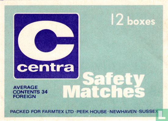 Centra Safety Matches