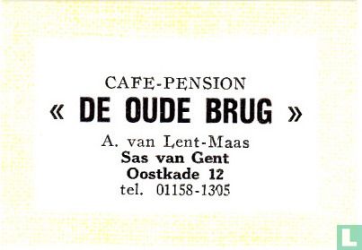 Cafe-Pension De Oude Brug