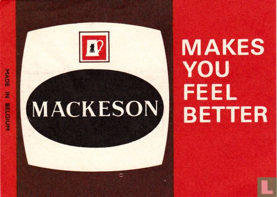 Mackeson makes you feel better
