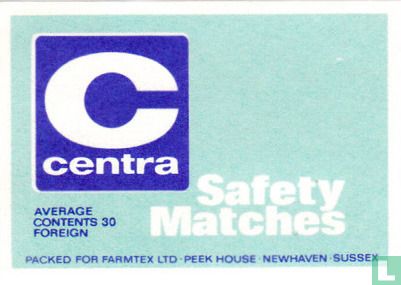 C Centra Safety Matches