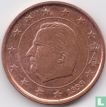 België 1 cent 1999 (kleine sterren) - Afbeelding 1