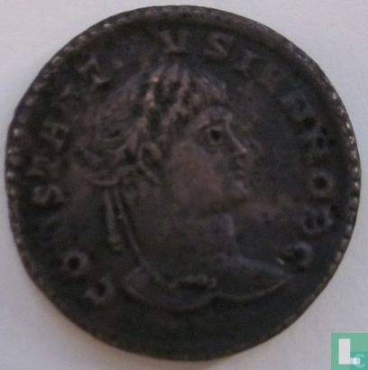 Römisches Kaiserzeit Trier AE3 von Kaiser Konstantin II 323-324 n.Chr. - Bild 2