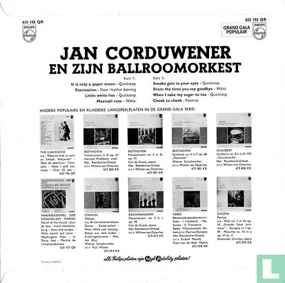 Jan Corduwener en zijn Ballroomorkest - Afbeelding 2