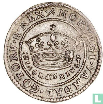 Denemarken 1 krone 1652 (DOMIN: PROVID:) - Afbeelding 2