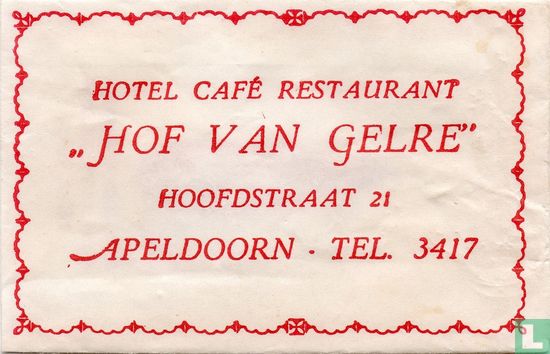 Hotel Café Restaurant "Hof van Gelre" - Image 1