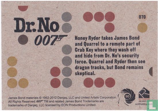 Plot Synopsis for Dr.No  - Afbeelding 2