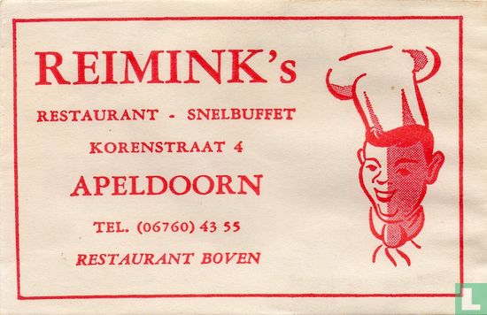 Reimink's Restaurant Snelbuffet - Image 1