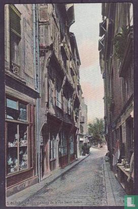 Blois, Vieilles maisons de la rue Saint-Lubin