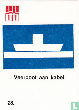Veerboot aan kabel