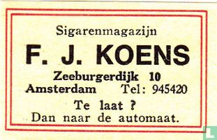 Sigarenmagazijn F. J. Koens
