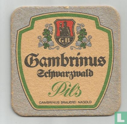 Gambrinus Nagold Schwarzwald Pils - Bild 1