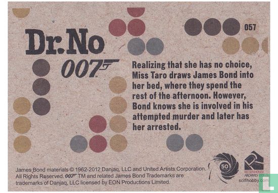 Plot Synopsis for Dr.No  - Afbeelding 2