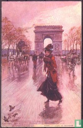 Paris, L'Arc de Triomphe (Illustrateur Georges Stein)