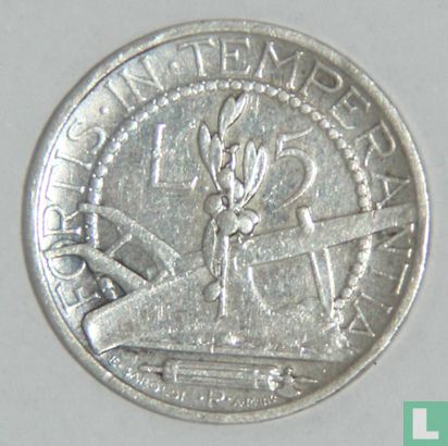 Saint-Marin 5 lire 1932 - Image 2