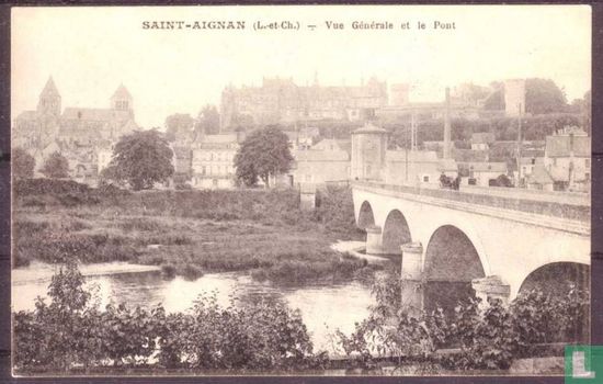 Saint-Aignan, Vue Générale et le Pont
