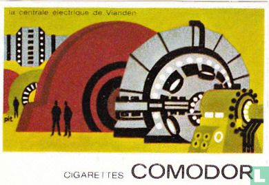 Cigarettes Comodor la centrale électrique de Vianden - Image 1