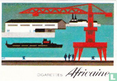 Cigarettes Africaine le port de Merter - Image 1