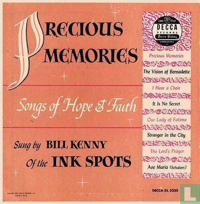 Precious Memories - Songs of Hope and Faith - Image 1