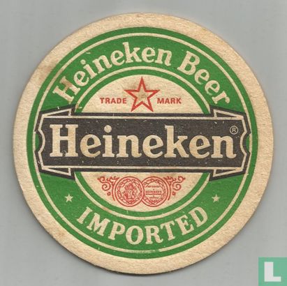 Logo Heineken Beer Imported 5a 10,7 cm