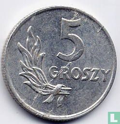 Pologne 5 groszy 1949 (aluminium) - Image 2