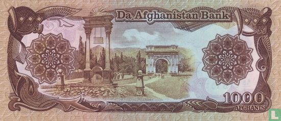 Afghanistan 1000 Afghanis  - Image 2