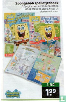 Spongebob spelletjesboek