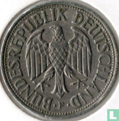 Allemagne 1 mark 1958 (F) - Image 2