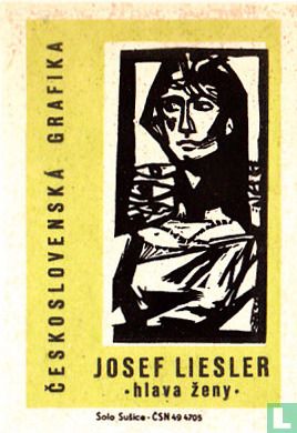 Josef Liesler - Hlava zeny