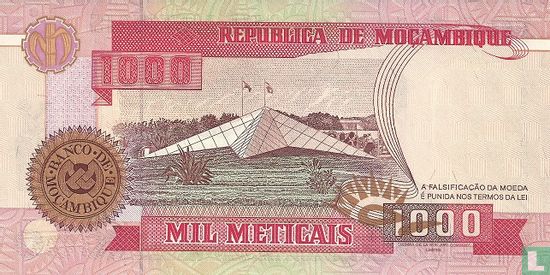 Mozambique Meticais 1000 - Image 2