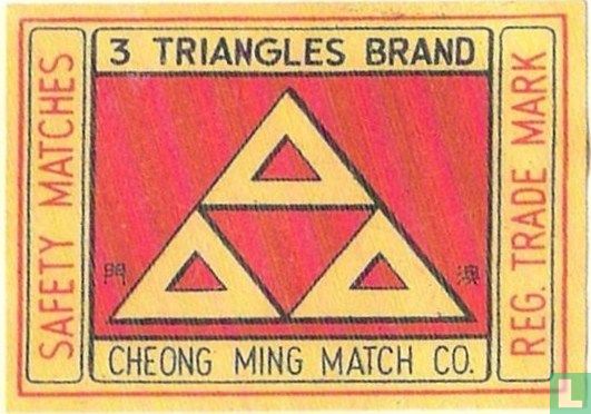 3 Triangles Brand - Safety matches