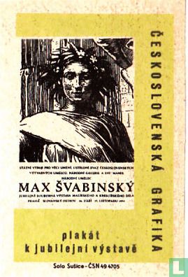 Max Svabinsky - Plakat k jubilejni vystave