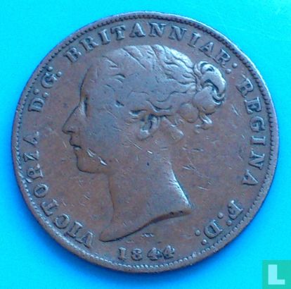Jersey 1/26 shilling 1844 - Afbeelding 1
