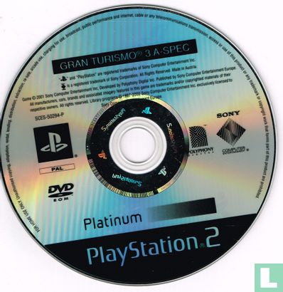 Gran Turismo 3 A-spec (Platinum) - Afbeelding 3
