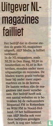 Uitgever NL-magazines falliet