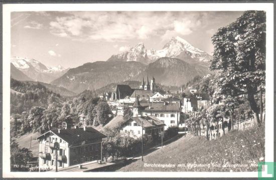 Berchtesgaden mit Watzmann und Steinernem Meer