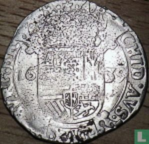 Brabant 1 schelling 1639 (hand) - Afbeelding 1