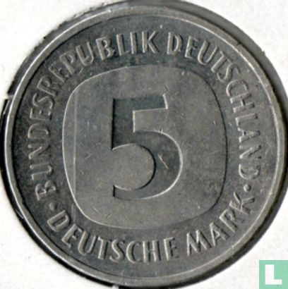 Deutschland 5 Mark 1979 (J) - Bild 2