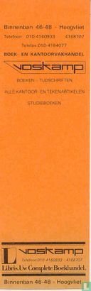 Boek- en kantoorboekhandel Voskamp oranje - Afbeelding 1