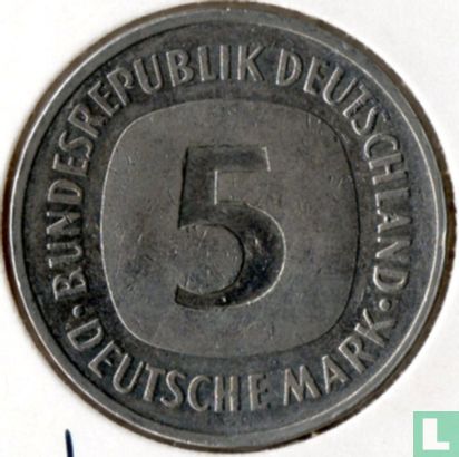 Duitsland 5 mark 1992 (G) - Afbeelding 2